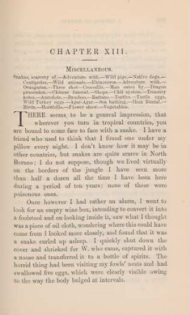 Chapter XIII. Miscellaneous