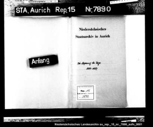 Die Überwachung der Wegeverwaltung bei dem Amt Berum