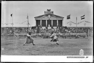 Leipzig, Turnfest, Gewehrfechten
