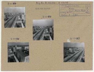 Straßenansichten. Berlin, Mitte, Karl-Marx-Allee (1949-1961 Stalinallee)