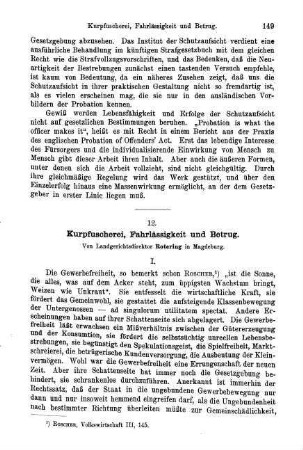 149-172, Kurpfuscherei, Fahrlässigkeit und Betrug