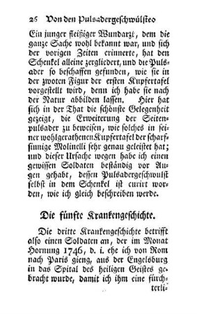 Die fünfte Krankengeschichte