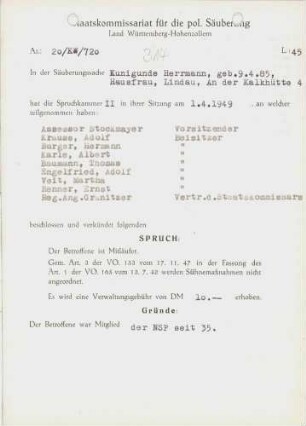 Herrmann, Kunigunde