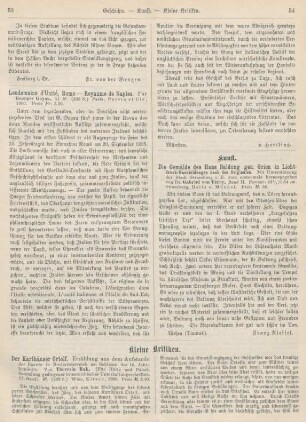 53-56 Kleine Kritiken