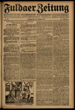 Ausgabe vom Freitag, den 26. Januar 1917.