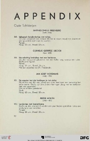 Appendix (Nr. 949-977)