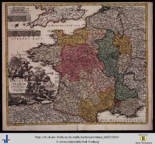 Totius Regni Galliae sive Franciae tabula.