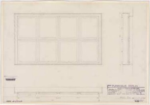 Haus des Rundfunks, Berlin-Charlottenburg: Saal 3a, Fenster im großen Lichthof 1:10, 1:1