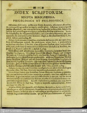 Index Scriptorum