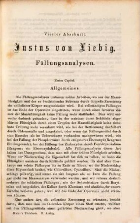 Lehrbuch der chemisch-analytischen Titrirmethode : nach eigenen Versuchen und systematisch dargestellt ; für Chemiker, Ärzte und Pharmaceuten, Berg- und Hüttenmänner, Fabrikanten, Agronomen, Metallurgen, Münzbeamte etc. ; in zwei Abtheilungen, 2