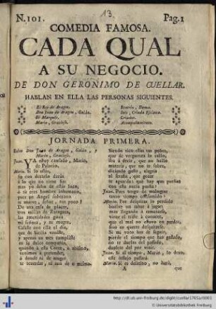 Cada qual a su negocio