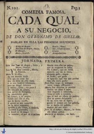 Cada qual a su negocio