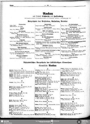 Rockau mit Ortsteil Eichbusch und Helfenberg