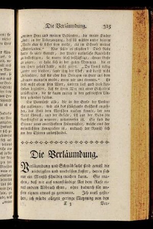 Die Verläumdung.