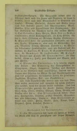 34. Vorkommen der Naturprodukte