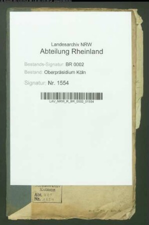 Erkundigungen über Supplicanten