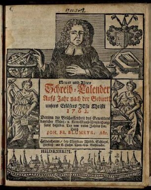 1762: Neuer und Alter Schreib-Calender