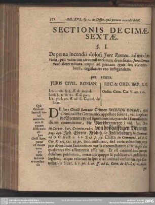 Sectionis Decimae-Sextae