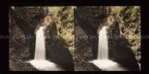 Wasserfall in der Klamm bei Maria Gern, Berchtesgadener Land