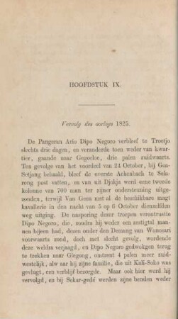 Hoofdstuk IX. Vervolg des oorlogs 1825
