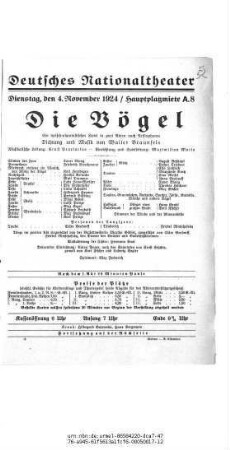 Die Vögel