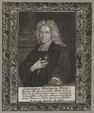 Bildnis des Laurentius Wolffgang Woytt