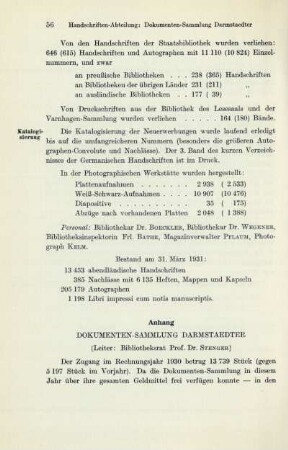 Anhang Dokumenten-Sammlung Darmstaedter
