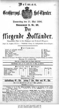 Der fliegende Holländer