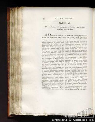 Caput VI. De ostiorum et antepagmentorum sacrarum aedium rationibus