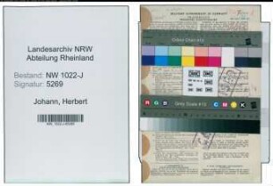 Entnazifizierung Herbert Johann , geb. 14.06.1911 (Ingenieur)