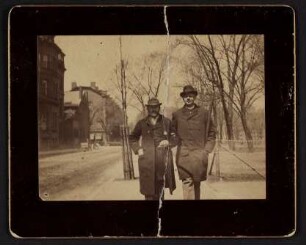 [Bildnis Ferruccio Busoni und Carl Stasny]
