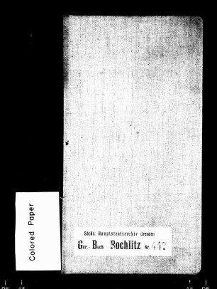 Verzichtsbuch, Bd. 01