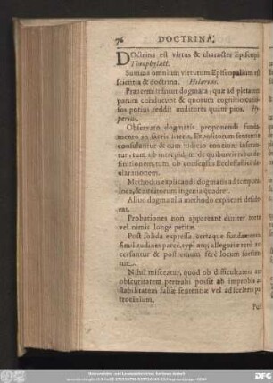 [Doctrina.]