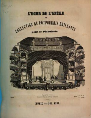 L' écho de l'opéra : ou collection de potpourris brillants sur des thèmes les plus favoris des nouveaux opéras ; arrangés pour le piano. 52, Macbeth