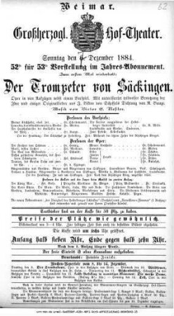 Der Trompeter von Säckingen