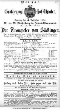 Der Trompeter von Säckingen