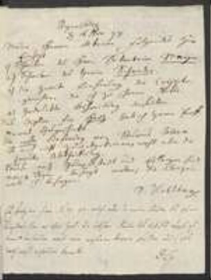 Brief von Johann Jacob Kohlhaas an Johann Heinrich Lang