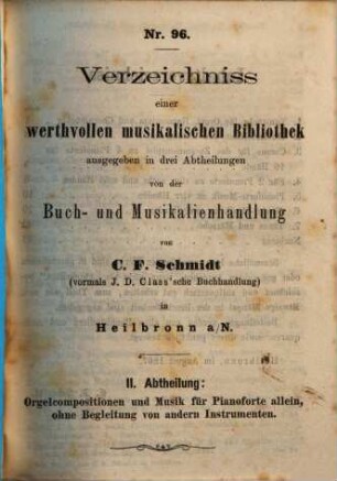 Catalog. 96. 1867