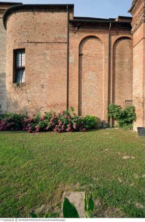 San Giorgio fuori le mura, Linke Seitenfront / Nordfassade