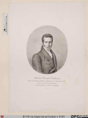 Bildnis Friedrich (Christoph) Dahlmann