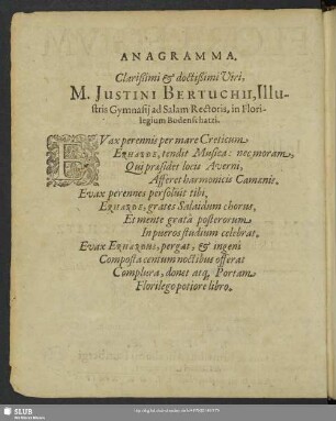 Anagramma.