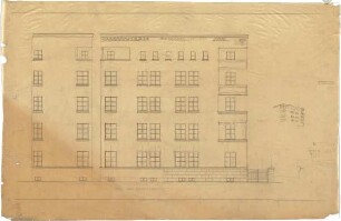 Billing, Hermann; Karlsruhe (Baden-Württemberg), Kolpingplatz; Kolpingplatz (früher Karlsplatz) - Kantstraße (Ansicht)