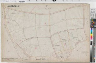 Billerbeck, Kspl. (Billerbeck), Zusammenlegung Holthausen-Gantweg, Urkarte II Flur 33