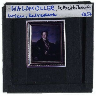 Waldmüller, Selbstporträt in jungen Jahren