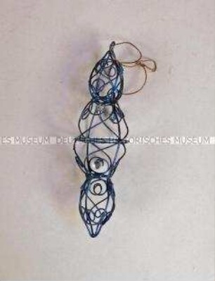Christbaumschmuck: Kunstvoller Drahtanhänger