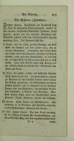 Die Schweiz (Helvetien)