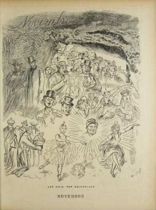 Les Mois, par Heidbrinck. Novembre
