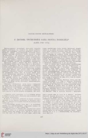 33: U źródeł twórczości Jana Piotra Norblina : (lata 1760-74)
