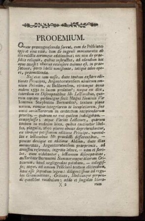 Prooemium.