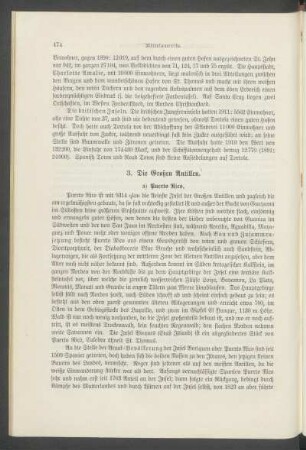 3. Die Großen Antillen.